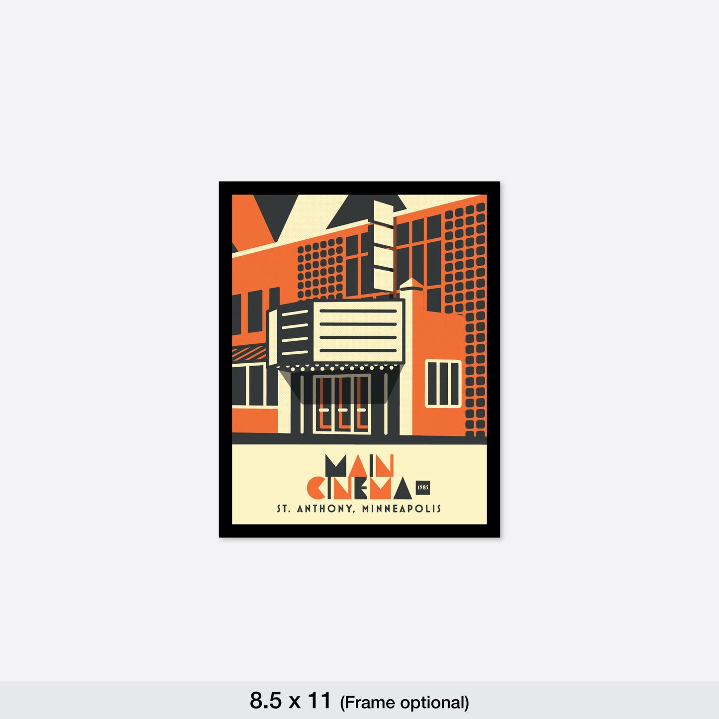Main Cinema, Minneapolis, Minnesota, Minimalist Art