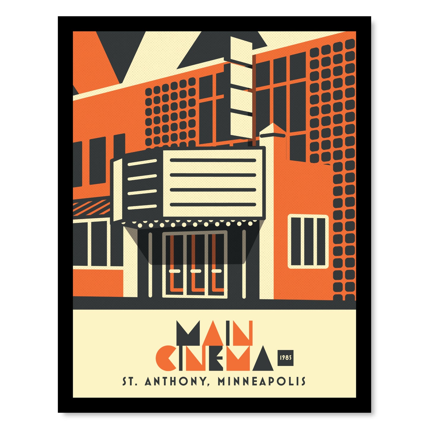 Main Cinema, Minneapolis, Minnesota, Minimalist Art