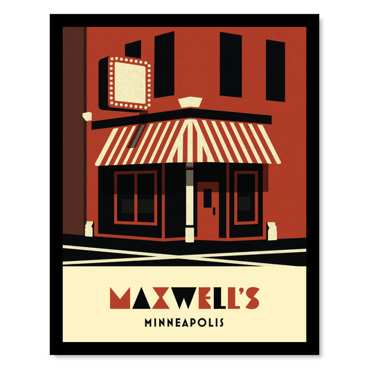Maxwell's Bar, Minneapolis, Minnesota, Minimalist Art
