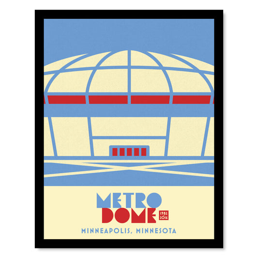 Metrodome, Twins Edition, Minimalist Art