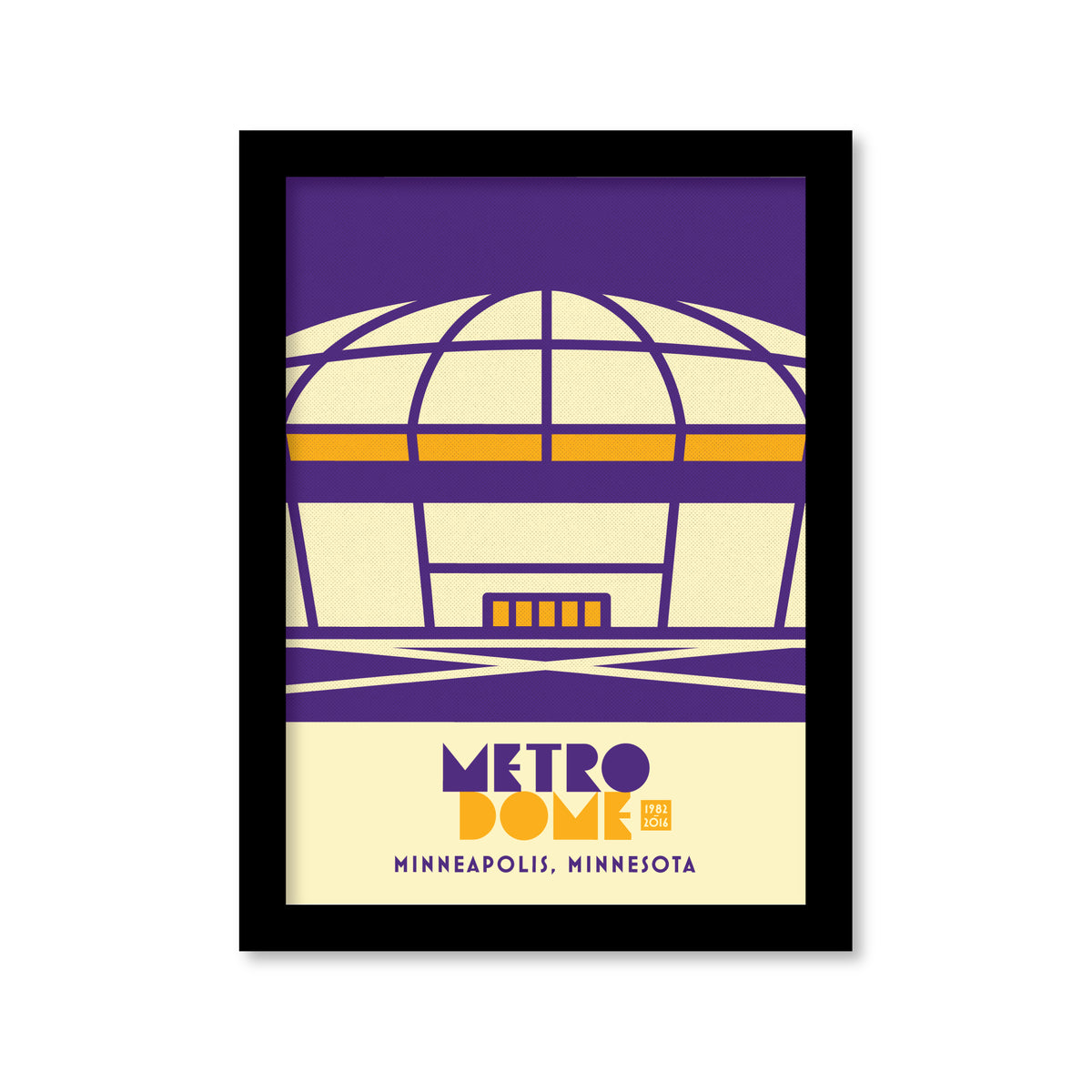 Metrodome, Vikings Edition, Miniature