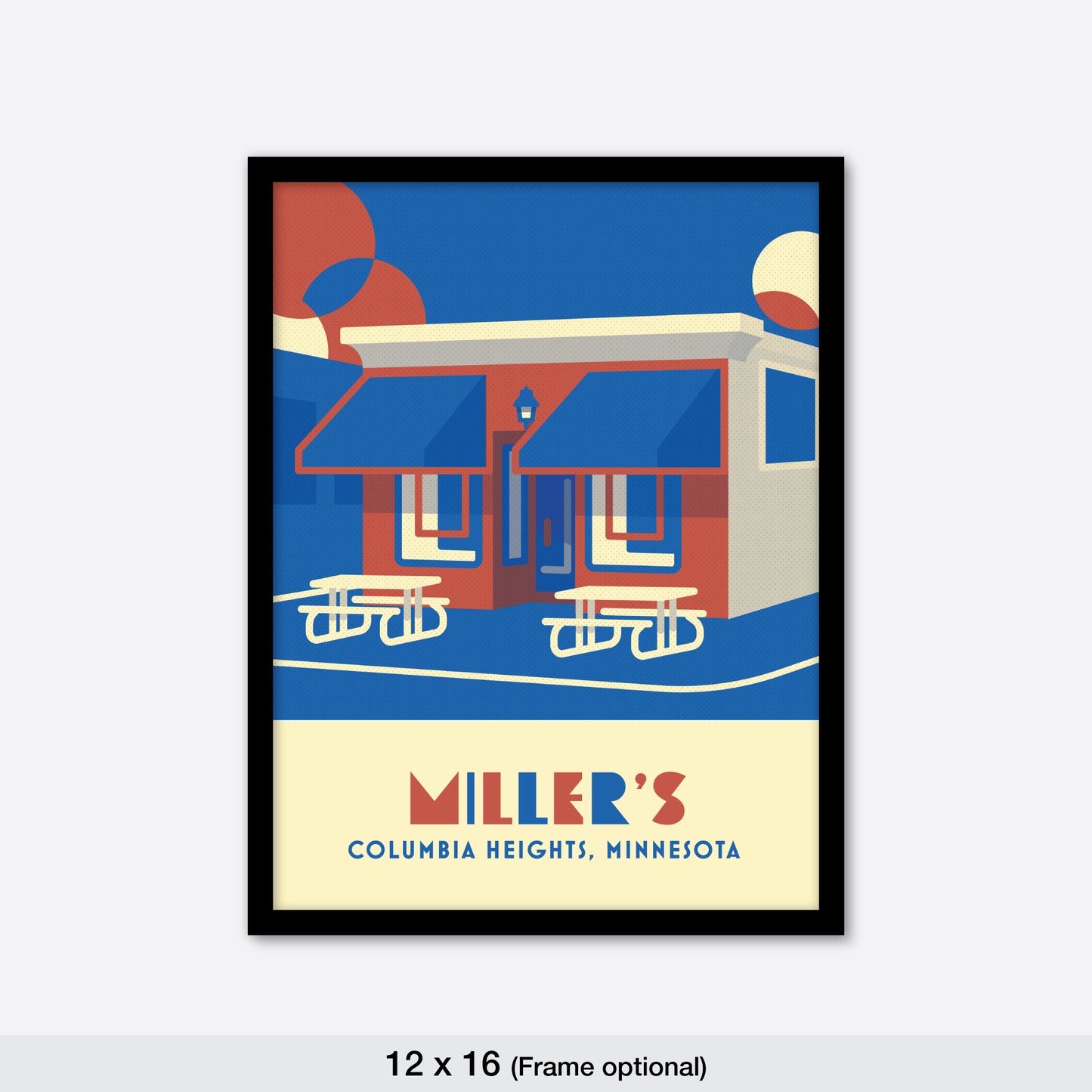 Miller's Corner Bar, Columbia Heights, Minnesota, Minimalist Art