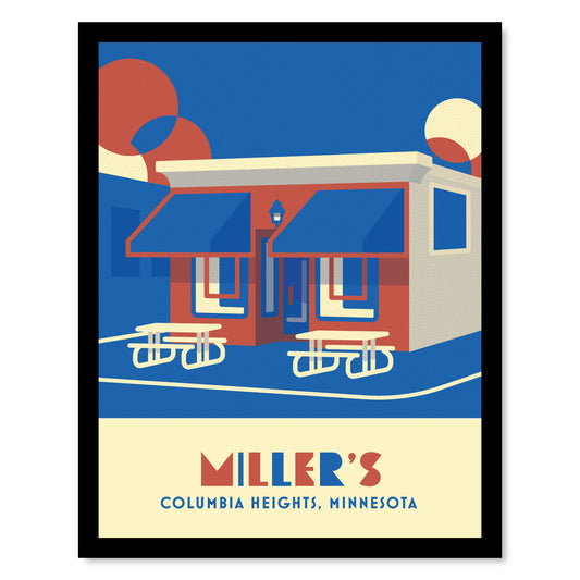 Miller's Corner Bar, Columbia Heights, Minnesota, Minimalist Art
