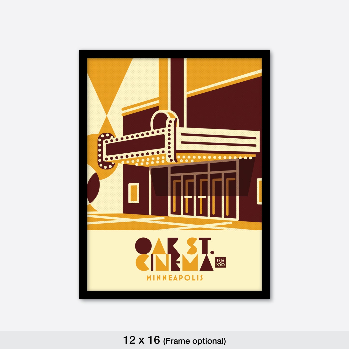 Oak St. Cinema, Minneapolis, Minnesota, Minimalist Art