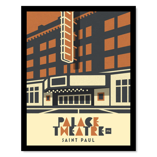 Palace Theatre, St. Paul, Minnesota, Minimalist Art