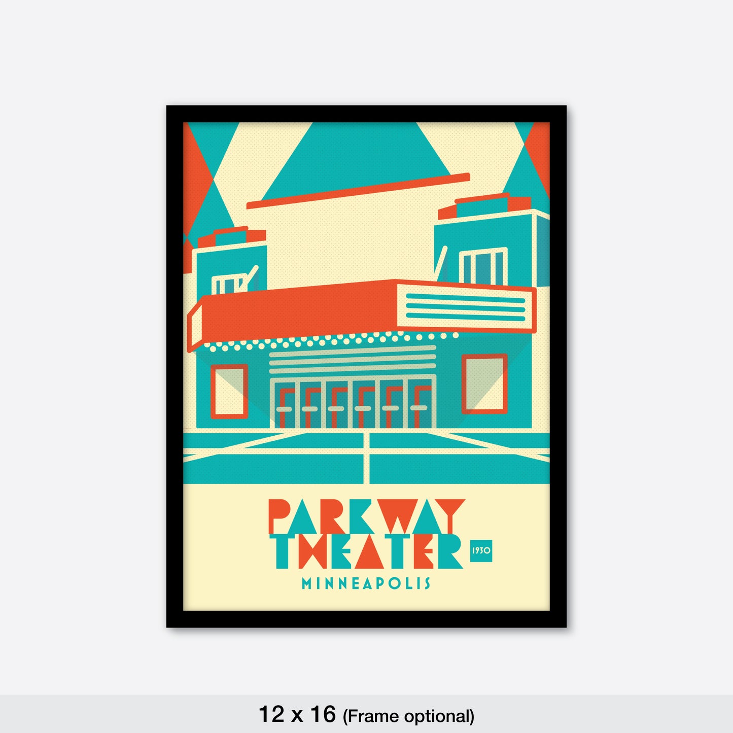 Parkway Theater, Minneapolis, Minimalist Art