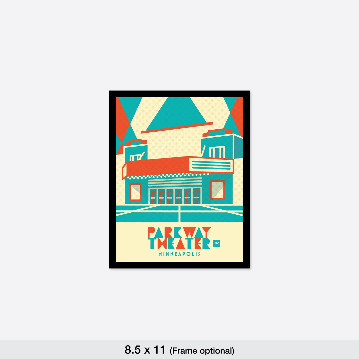 Parkway Theater, Minneapolis, Minimalist Art