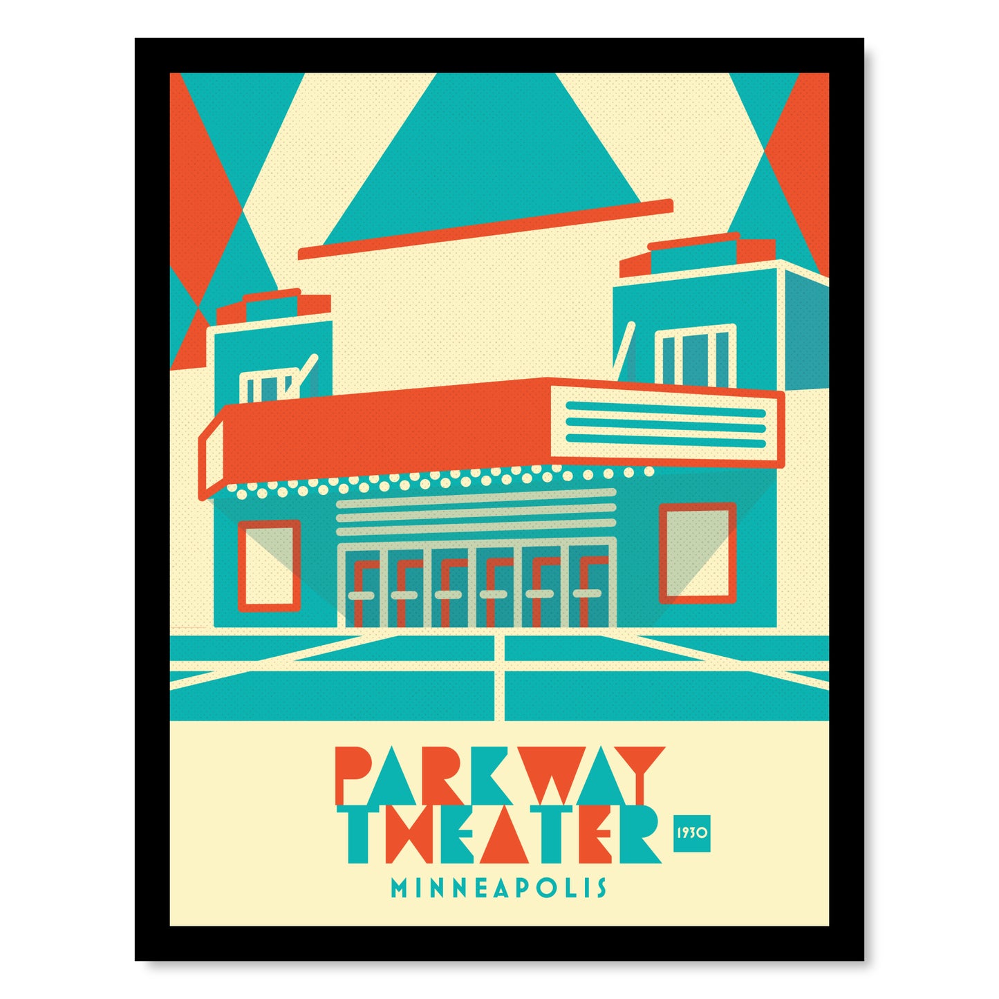 Parkway Theater, Minneapolis, Minimalist Art