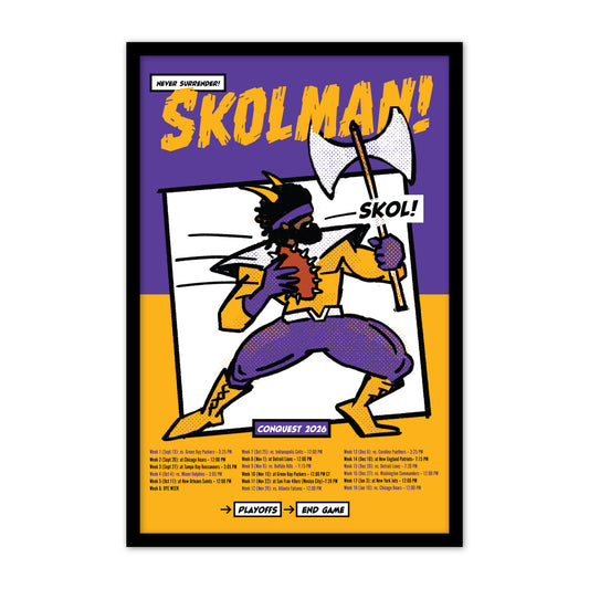 Skolman! Minnesota Vikings Schedule 2026