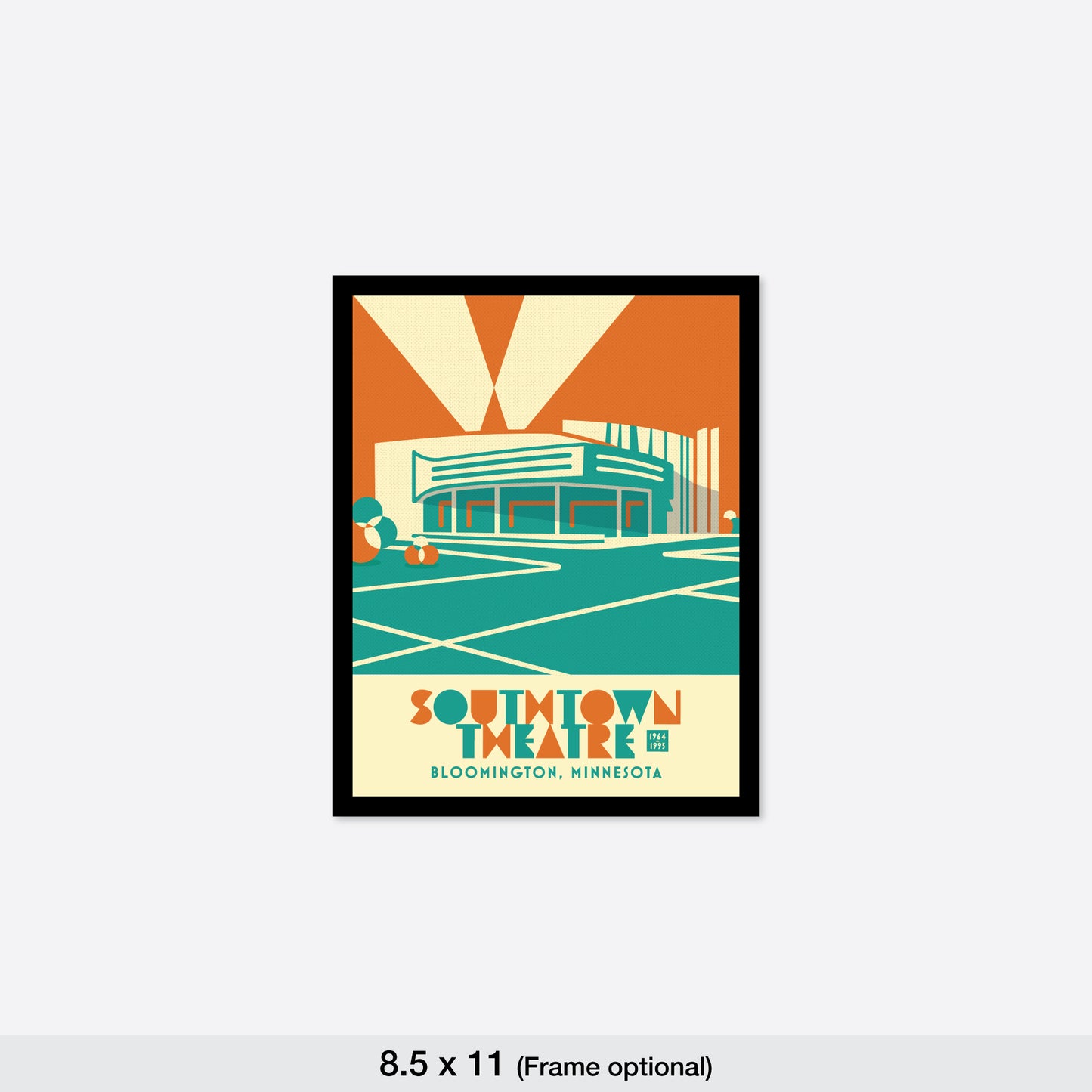 Southtown Theatre, Bloomington, Minnesota, Minimalist Art