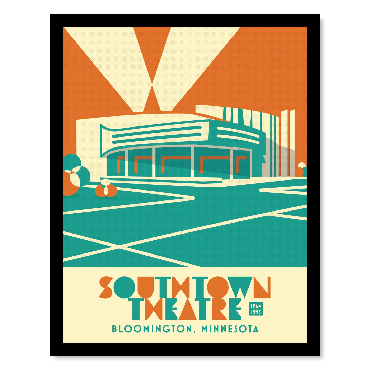 Southtown Theatre, Bloomington, Minnesota, Minimalist Art