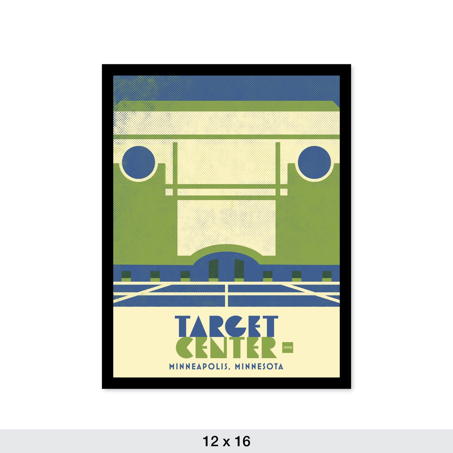 Target Center, Minneapolis, Minimalist Art