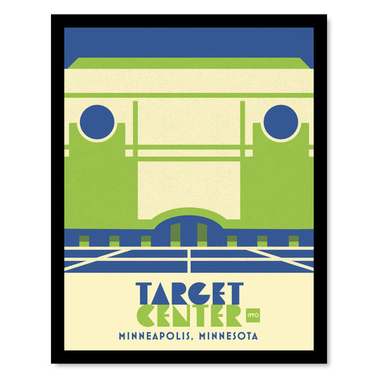 Target Center, Minneapolis, Minimalist Art
