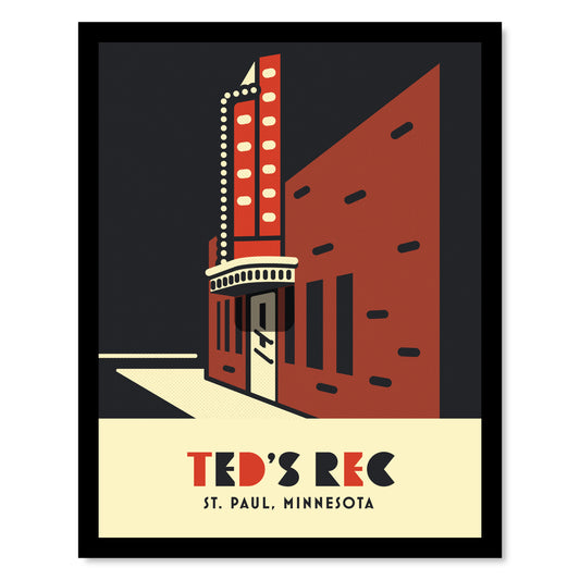 Ted's Rec, St. Paul, Minnesota, Minimalist Art