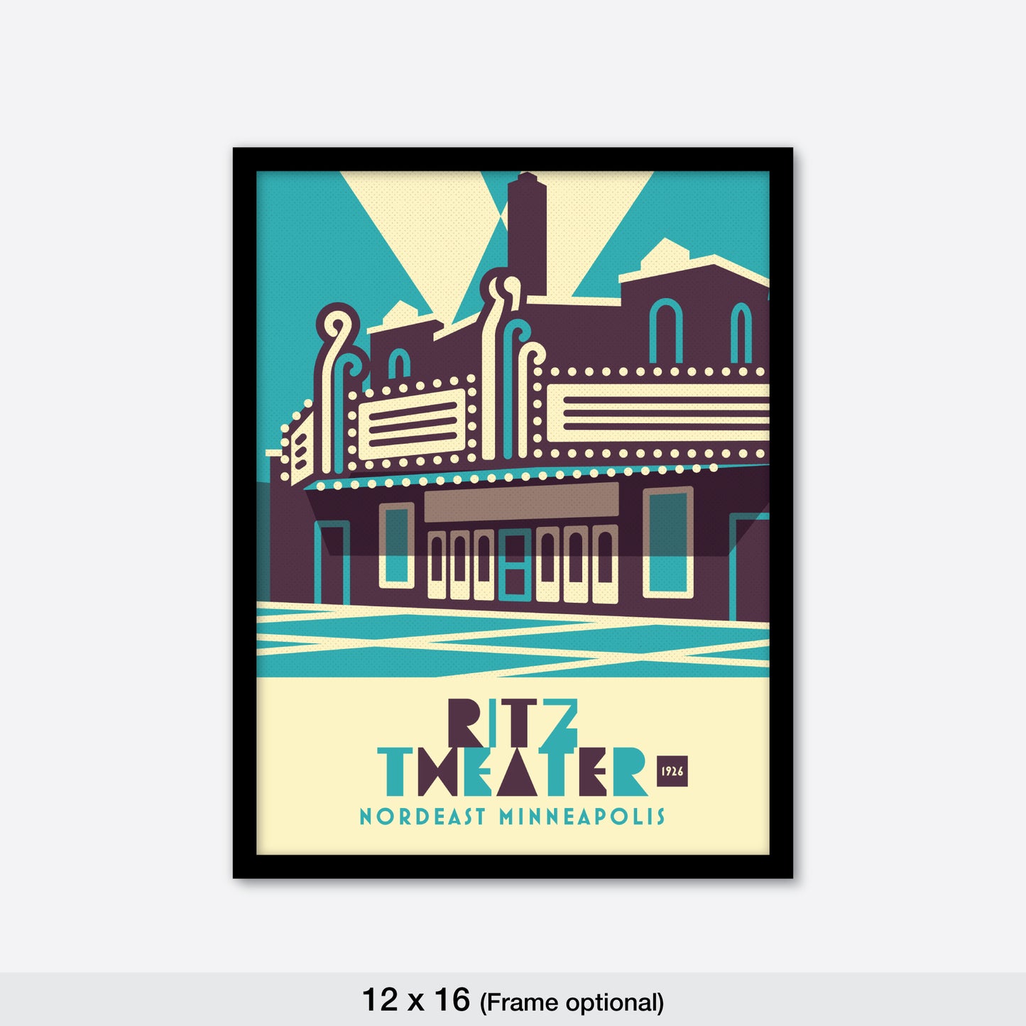 The Ritz Theater, Nordeast Minneapolis, Minnesota, Minimalist Art