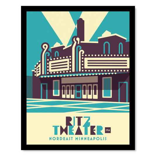 The Ritz Theater, Nordeast Minneapolis, Minnesota, Minimalist Art