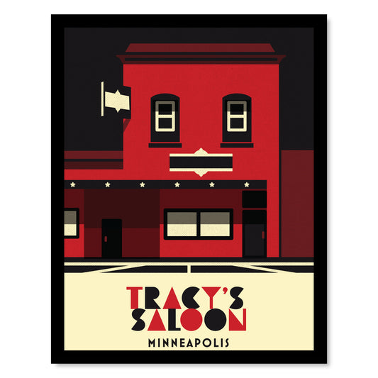 Tracy's Saloon, Minneapolis, Minnesota, Minimalist Art