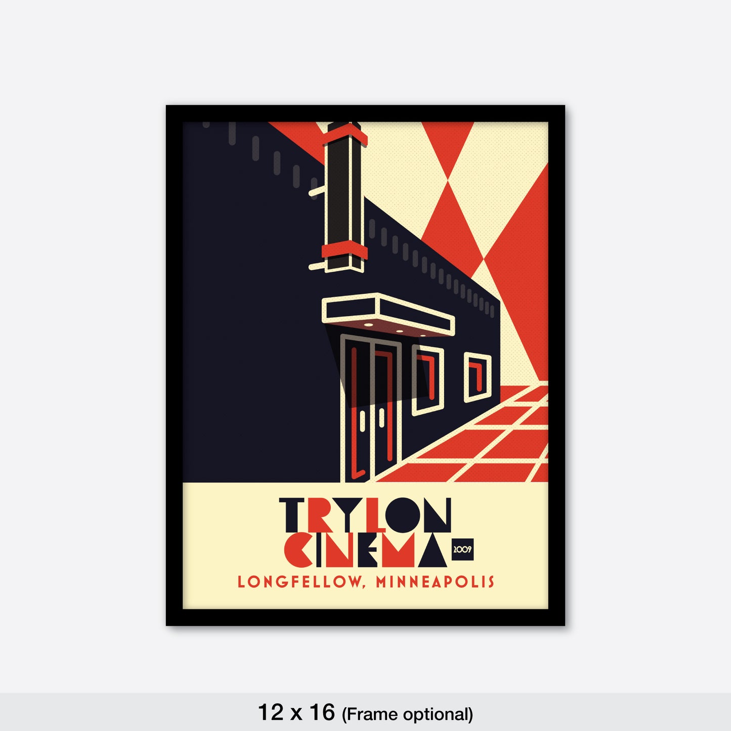 Trylon Cinema,, Longfellow  Minneapolis, Minnesota, Minimalist Art