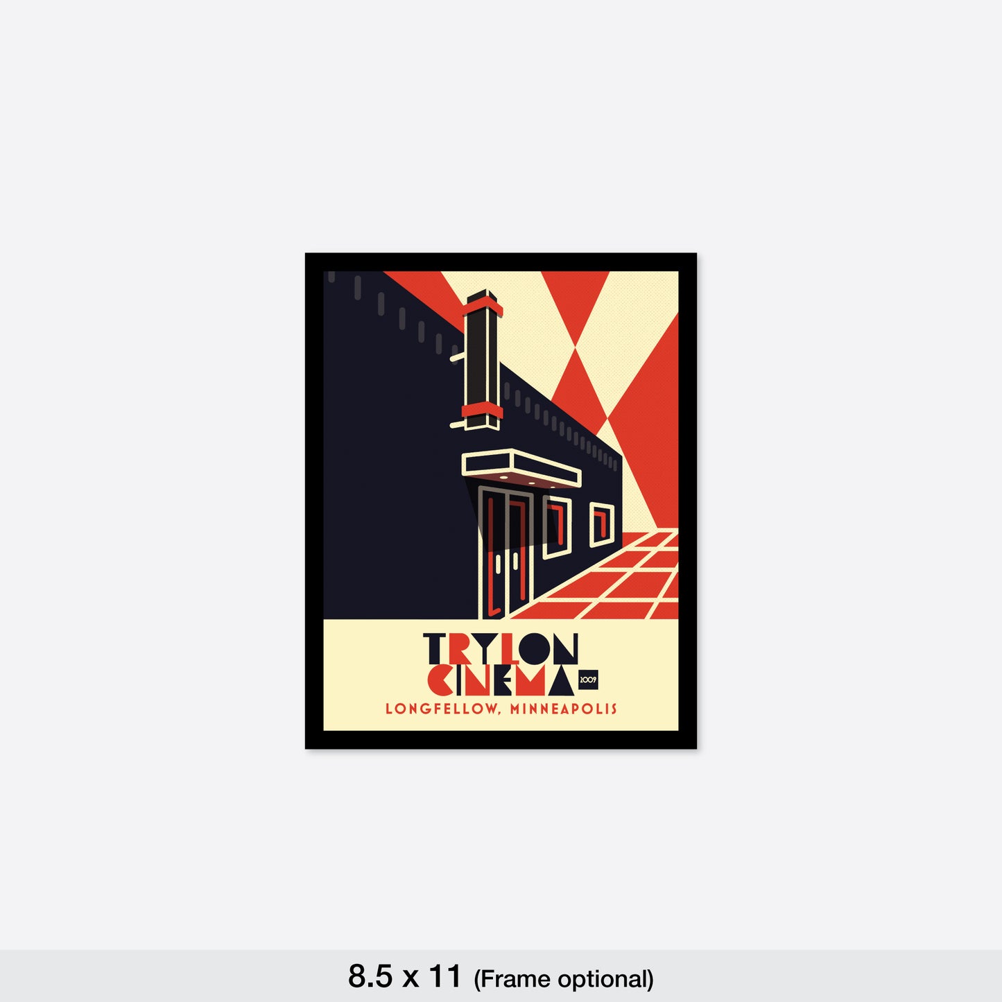 Trylon Cinema,, Longfellow  Minneapolis, Minnesota, Minimalist Art