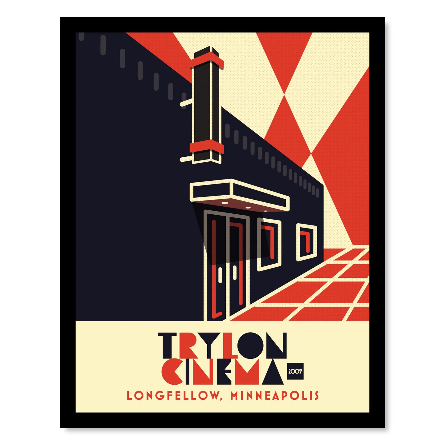 Trylon Cinema,, Longfellow  Minneapolis, Minnesota, Minimalist Art