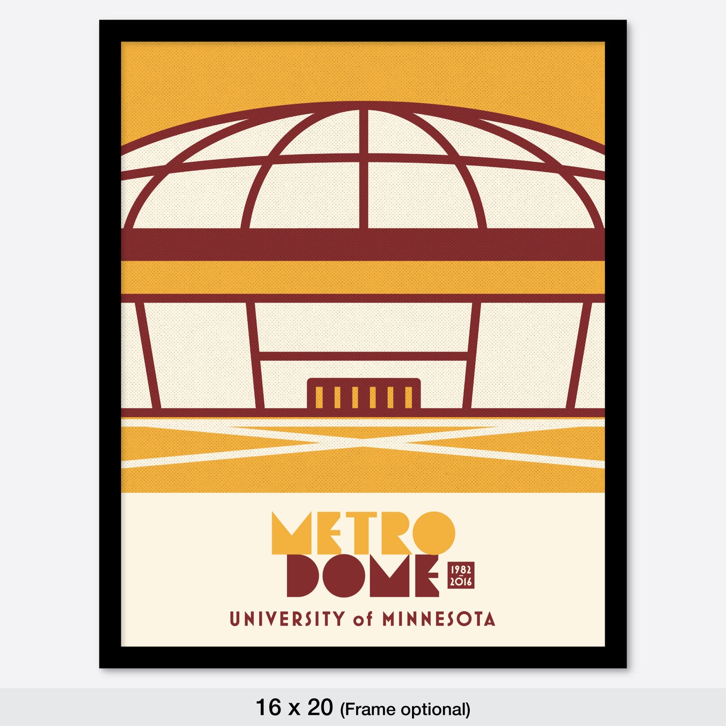 University of Minnesota, Metrodome, Gophers Colors
