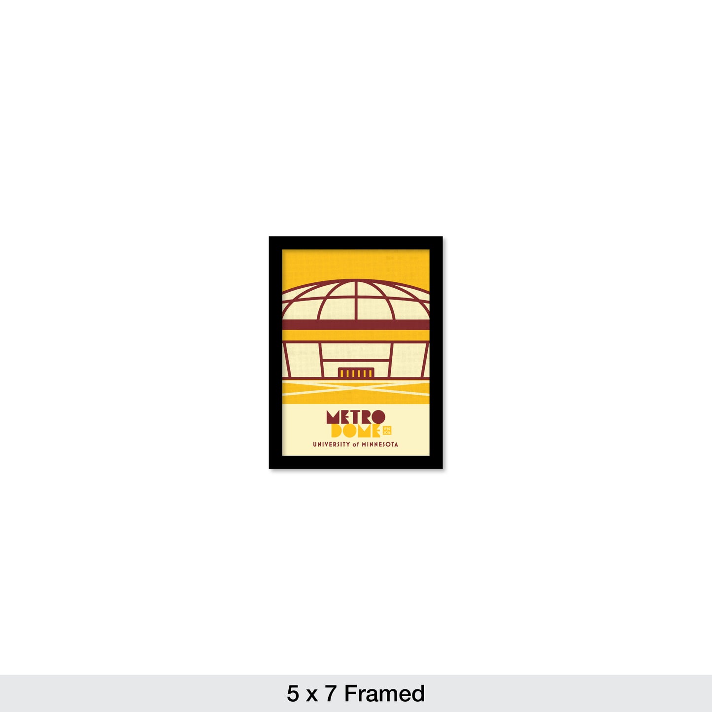 University of Minnesota, Metrodome, Gophers Colors, Miniature