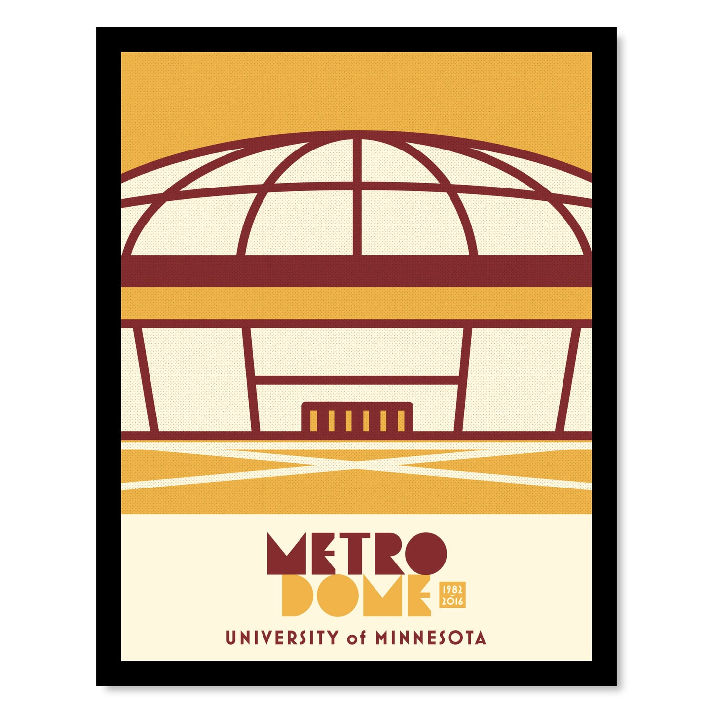 University of Minnesota, Metrodome, Gophers Colors, Miniature