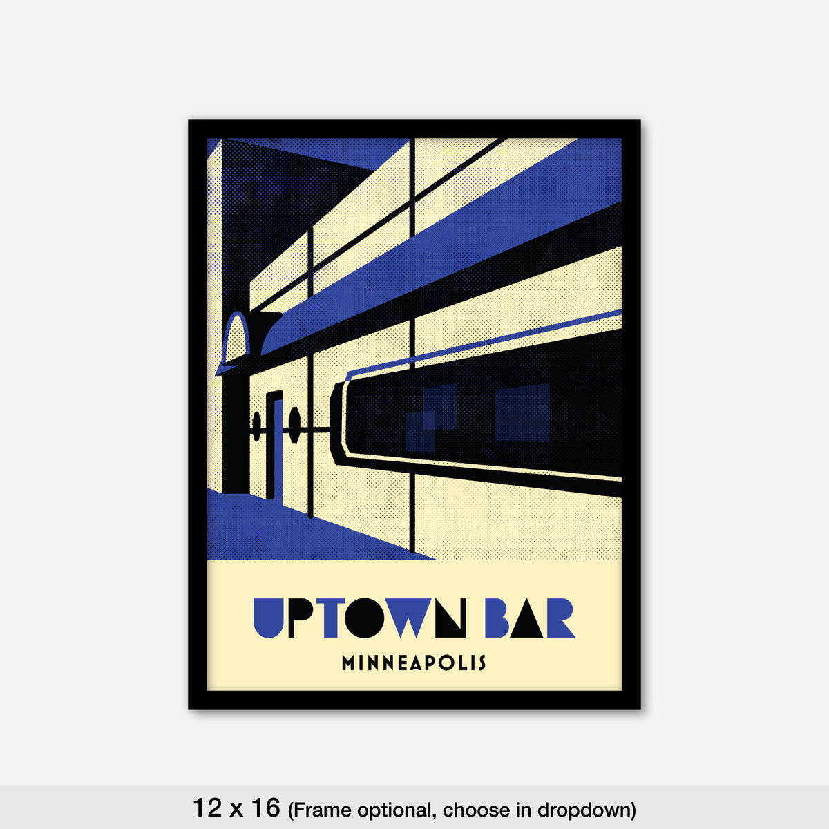 Uptown Bar, Minnesota, Minimalist Art