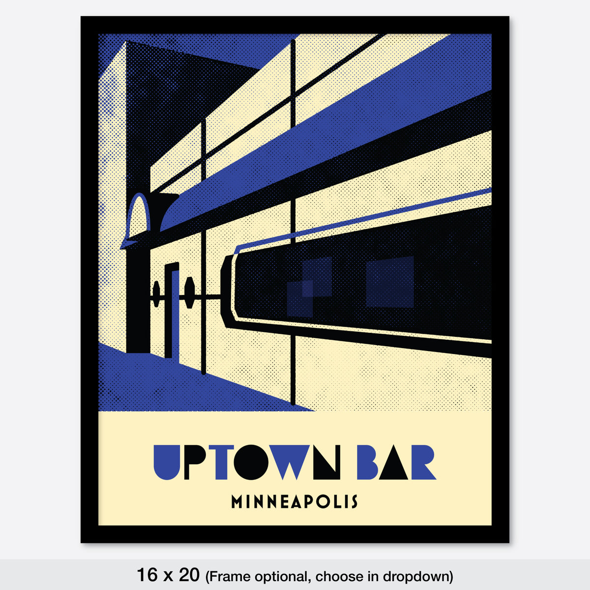 Uptown Bar, Minnesota, Minimalist Art