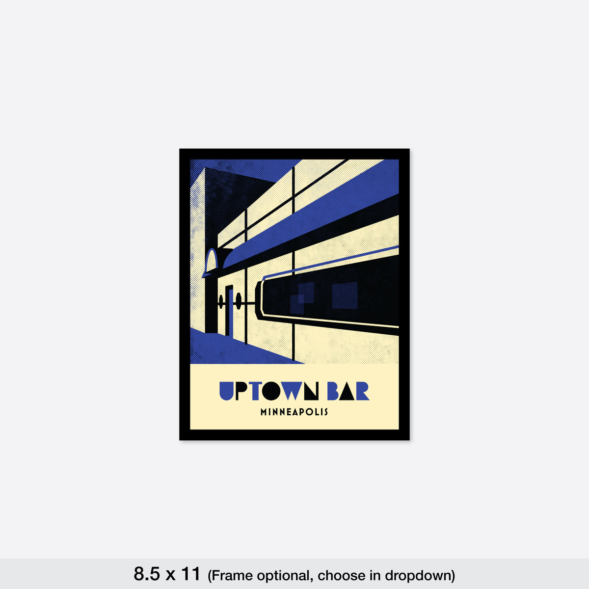 Uptown Bar, Minnesota, Minimalist Art