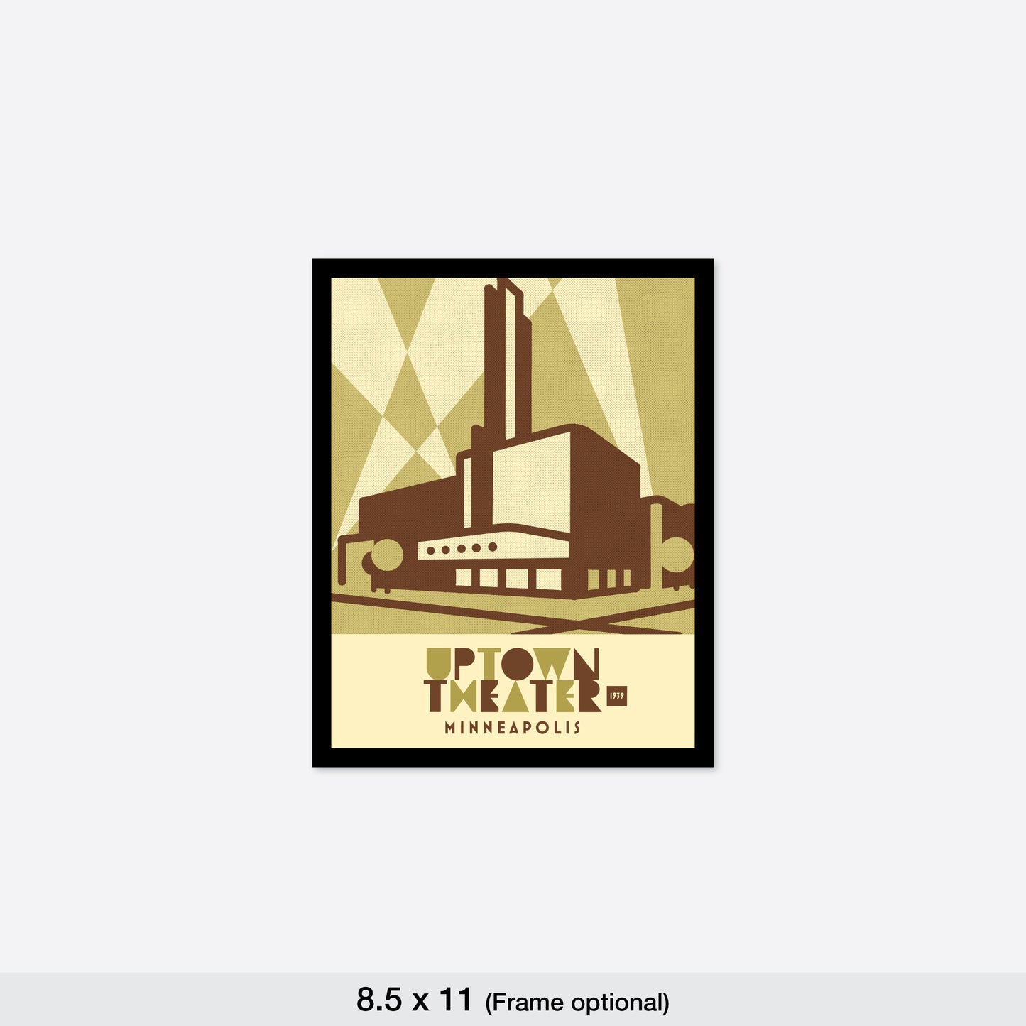 Uptown Theater, Minneapolis, Minimalist Art
