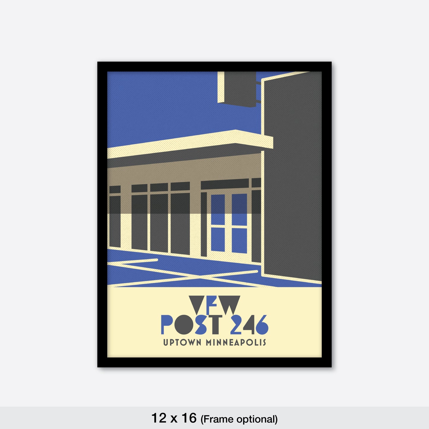 VFW Bar, Minneapolis, Minnesota, Minimalist Art
