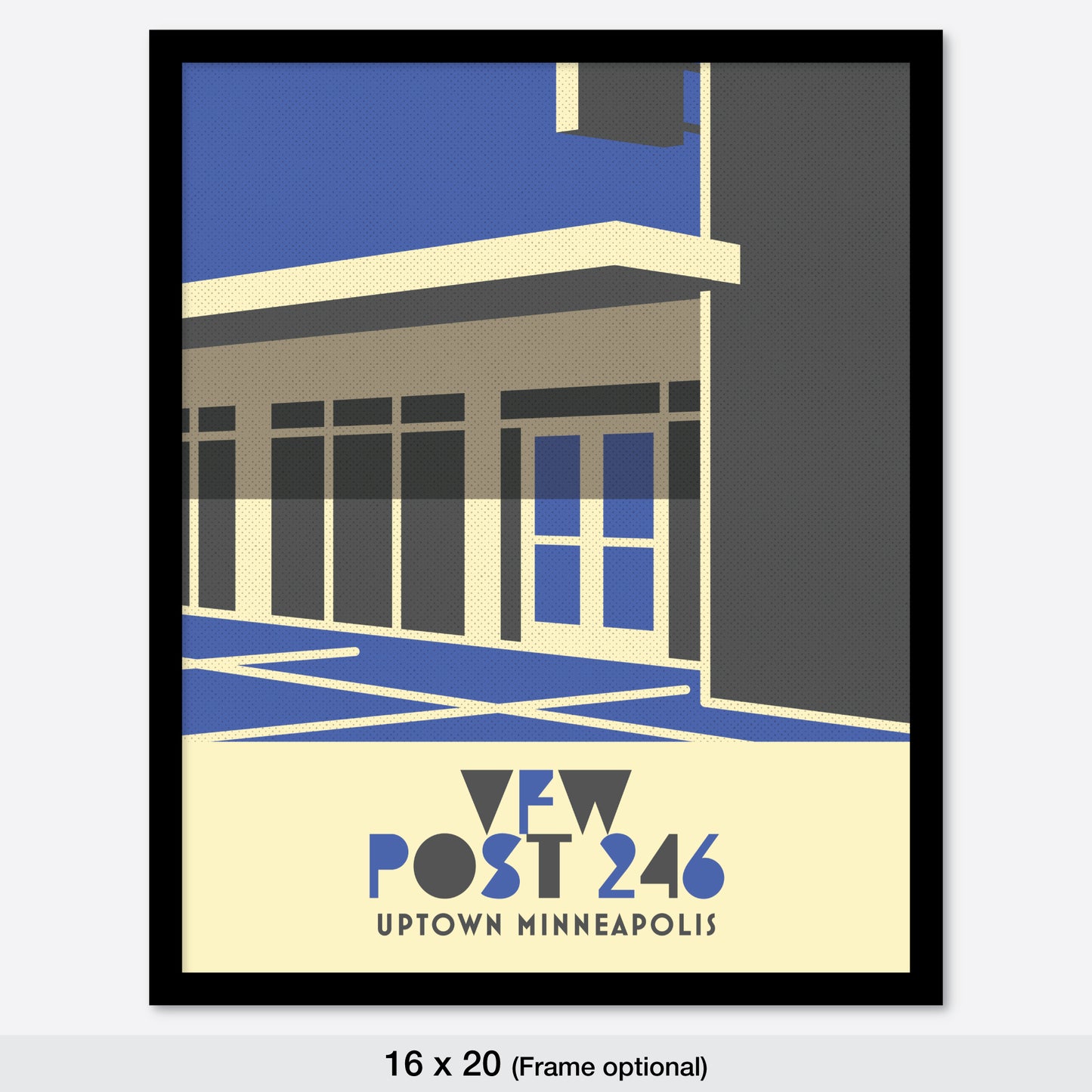 VFW Bar, Minneapolis, Minnesota, Minimalist Art