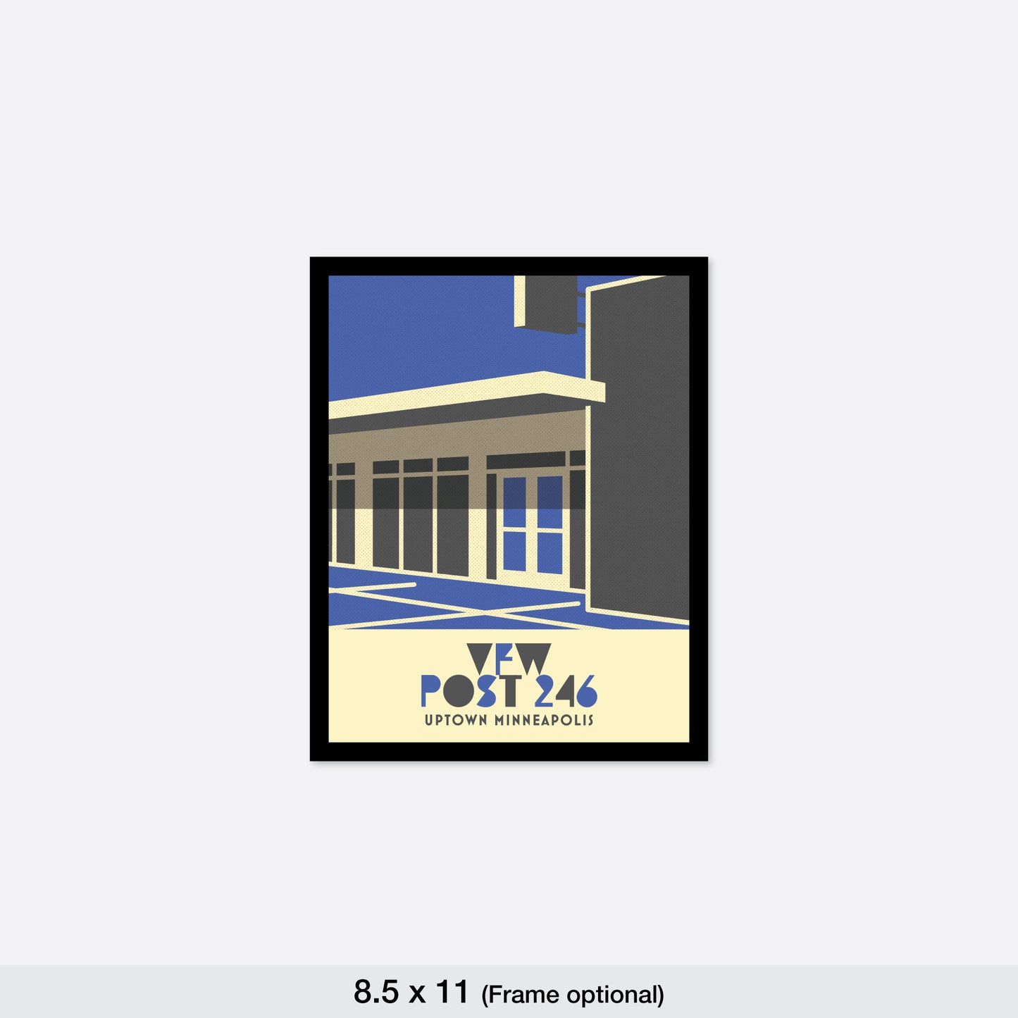VFW Bar, Minneapolis, Minnesota, Minimalist Art