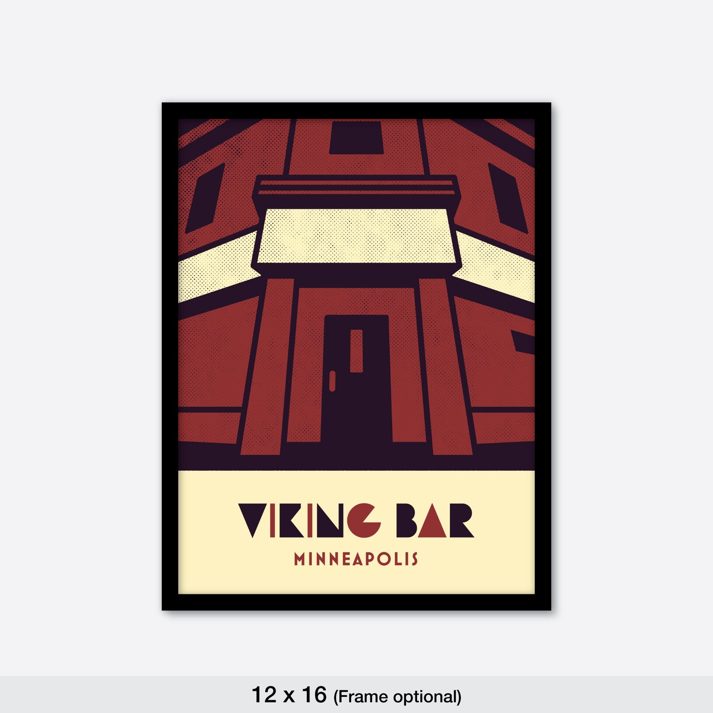 Viking Bar, Minnesota, Minimalist Art