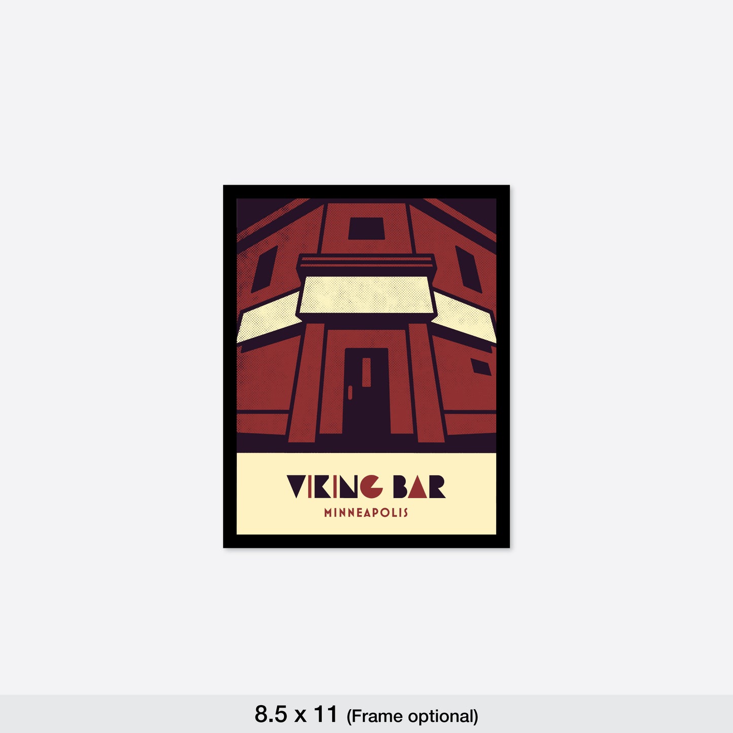 Viking Bar, Minnesota, Minimalist Art