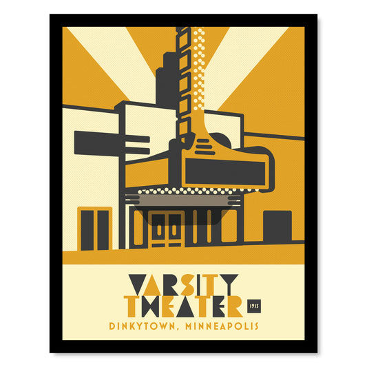 Varsity Theater, Dinkytown, Minneapolis, Minnesota, Minimalist Art
