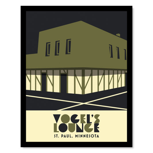 Vogel's Lounge, St. Paul, Minnesota, Minimalist Art