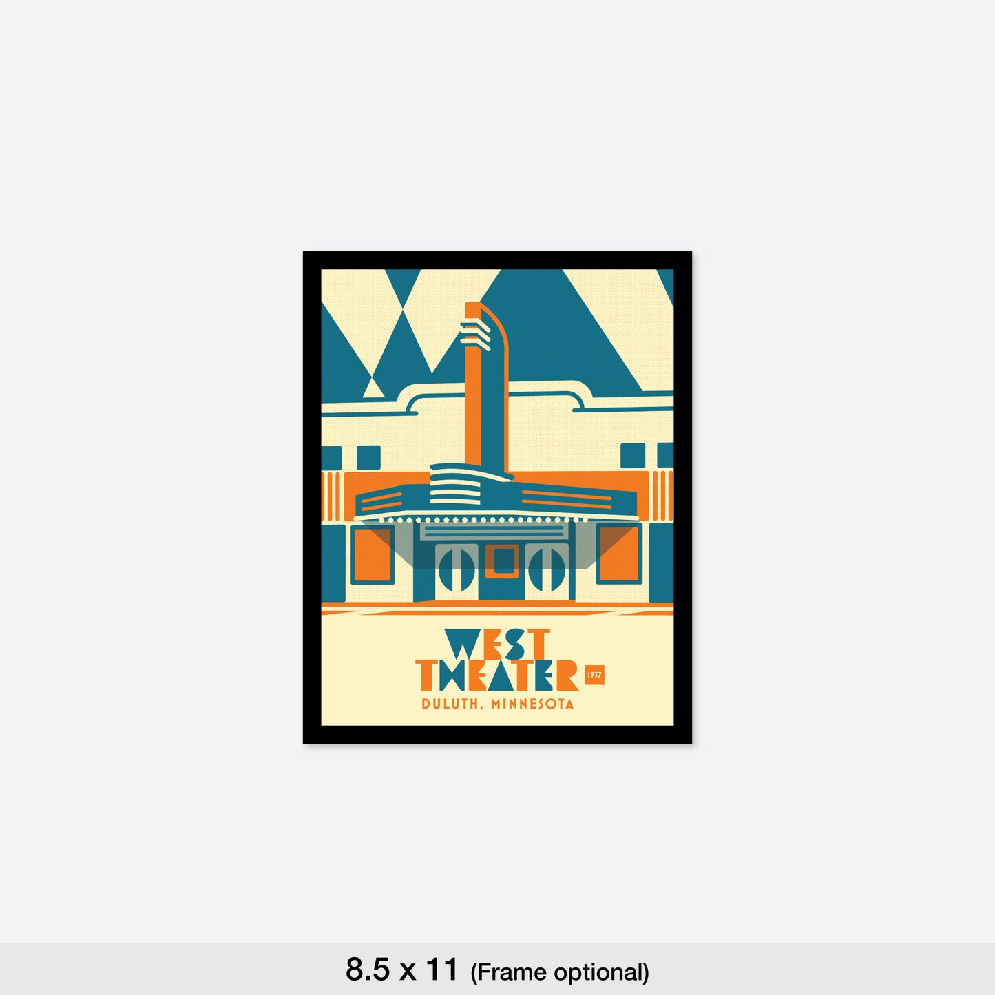 West Theater, Duluth,  Minnesota, Minimalist Art