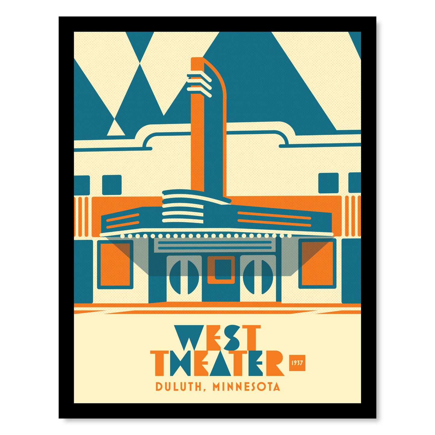 West Theater, Duluth,  Minnesota, Minimalist Art