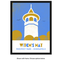 Witch's Hat, Minneapolis, Minnesota, Minimalist Art, Poster Print