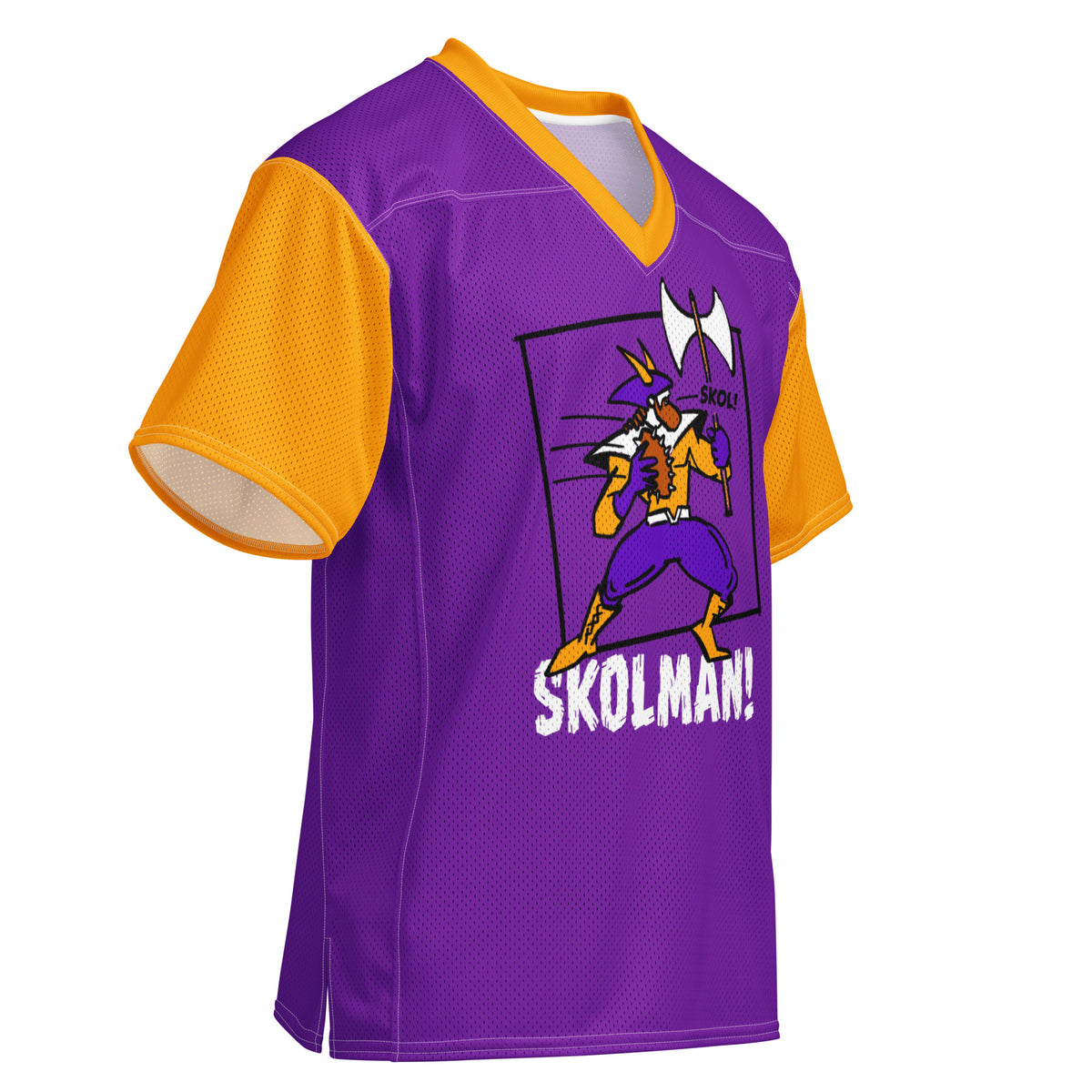 Skolman! Orignal superhero drawing, Minnesota football jersey