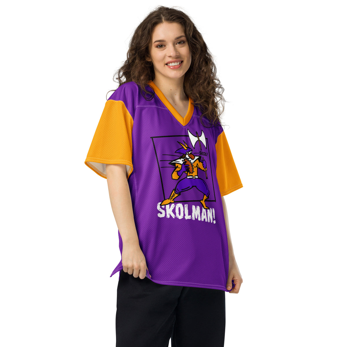 Skolman! Orignal superhero drawing, Minnesota football jersey