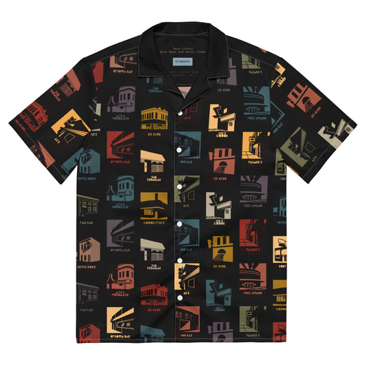 Twin Cities Dive Bars and Music Clubs, Button-up Shirt
