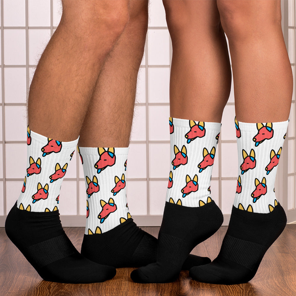 Pop-Art German Shepard Socks