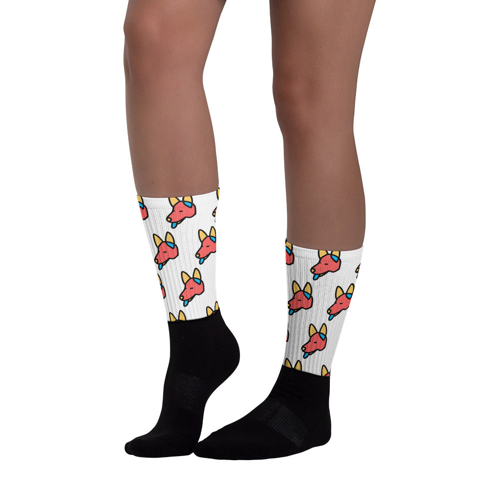 Pop-Art German Shepard Socks