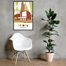 Uptown Minneapolis, Minnesota, Minimalist Art, Poster Print