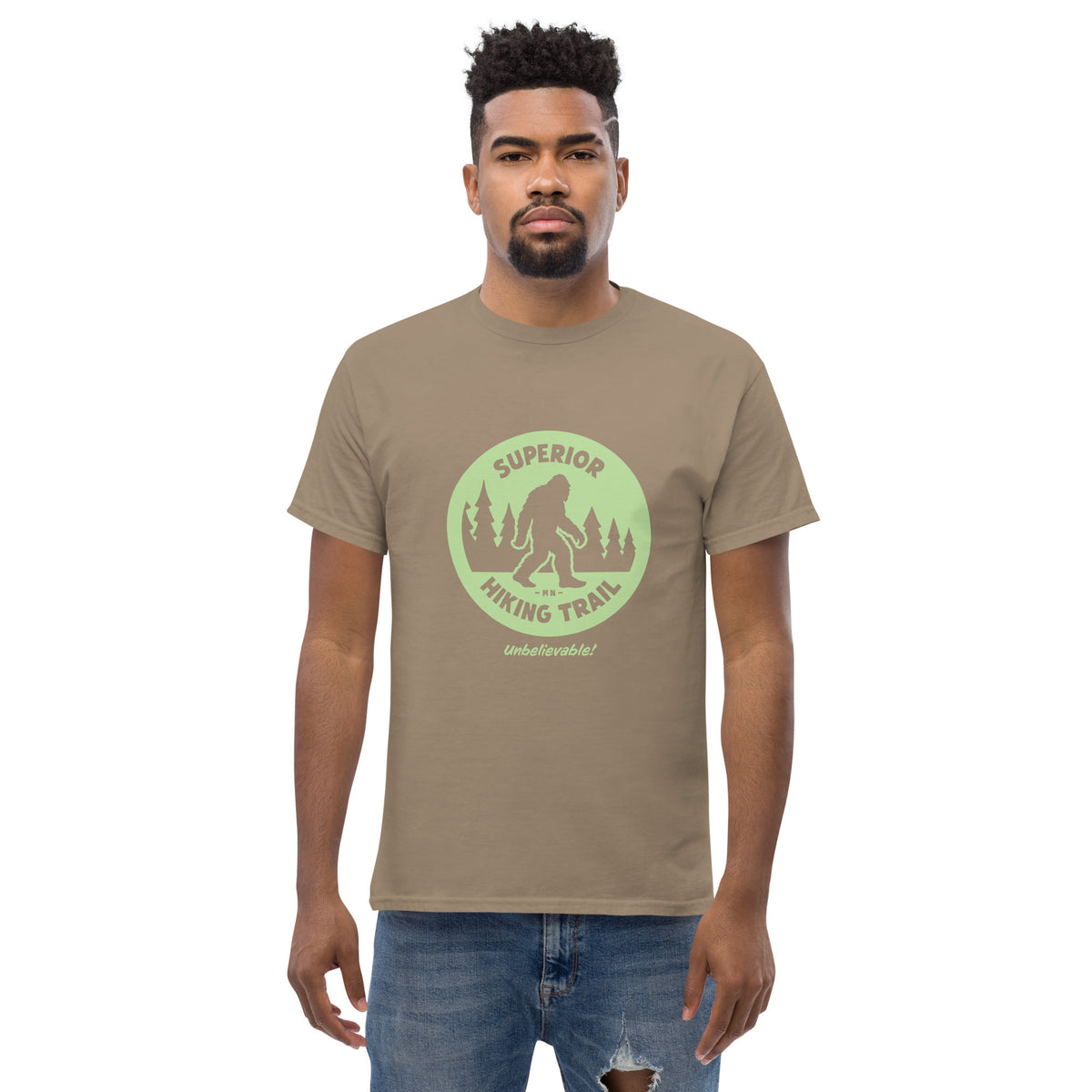 Bigfoot on the Superior Hiking Trail! Unisex classic tee