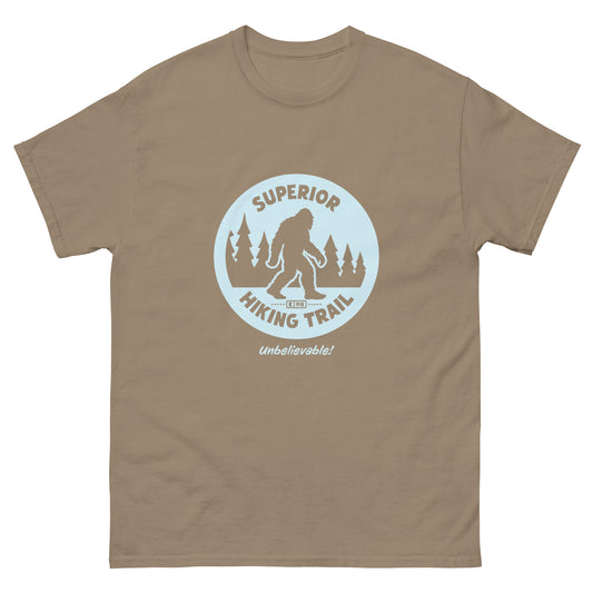 Bigfoot on the Superior Hiking Trail! Standard Quality Unisex T-shirt