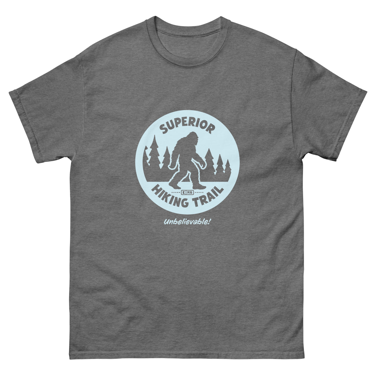 Bigfoot on the Superior Hiking Trail! Standard Quality Unisex T-shirt